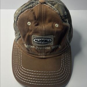 Hubbell Brown and Tan Men's Cap
